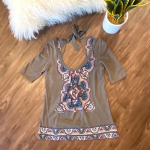 💐ANTHROPOLOGIE Akemi + Kin Top - Gray - XS